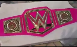 Pink Women World Heavyweight Wrestling Championship Gürtel - Bild 1 von 1