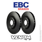 EBC OE Front Brake Discs 284mm for Fiat Fiorino Combi 1.3 TD 95bhp 2010- D414 fiat Fiorino