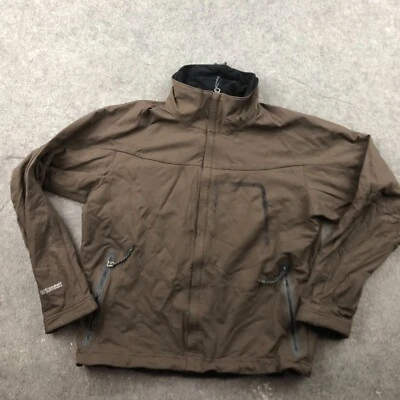 Chaqueta Mountain Hardwear Mujer Grande Marrón Conducto Suave Shell Cremallera-Forrada de Vellón Foto 1 de 4