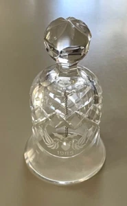 Vintage Beautiful Waterford Clear Crystal Dinner Bell 1985 EC! - Picture 1 of 4