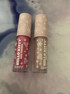 Colourpop X Hello Kitty SO CHILLY & Icicle Pop Lux Gloss .14 oz Full Each NWOB - Picture 1 of 2