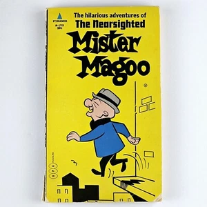 The Nearsighted Mister Magoo 1967 Pyramid Vintage Paperback Book Comic 1st Print - Picture 1 of 4