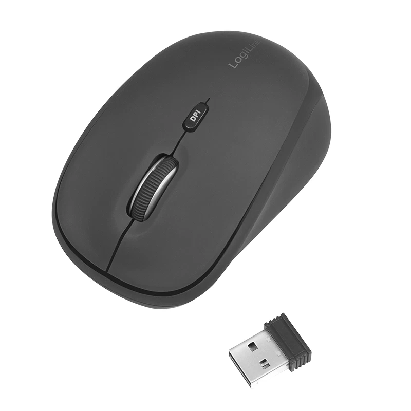 LogiLink ID0193 Ergonomische USB Funk-Maus