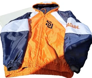 Syracuse University Vintage G-lll Apparel Jacket Hoodie Size XL Front Zipper  - Picture 1 of 19