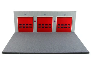 Diorama Caserne pompiers - 1/43ème - Milena Rose - Réf. 43-2-AC-F-003 - Photo 1/8
