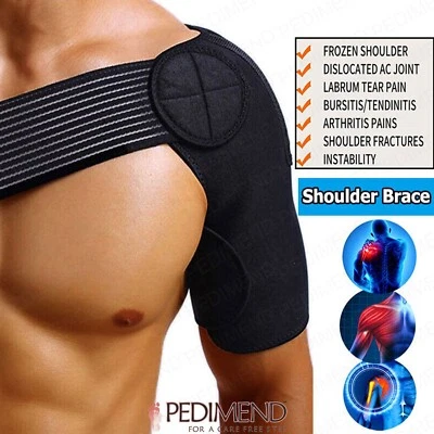 PEDIMEND™ 1PC Improved Rotator cuff Shoulder Support Injury recovery strap Brace - Image 1 of 4