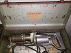 VINTAGE MILWAUKEE TOOLS ELECTRIC HAMMER W/ CASE WORKING + TONS OF EXTRAS H-834 