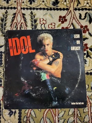 Billy Idol (Vinyl Record, 1984) 12" Single Flesh for Fantasy Below The Belt Mix  - Image 1 of 4