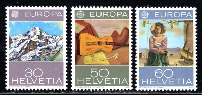 1975 Switzerland SC# 603-605 - Europa - M-H - Image 1 of 2