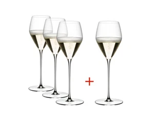 4 RIEDEL Veloce Champagner/Wein Gläser, Proseccoglas, Sektglas 6330/28 - Bild 1 von 5