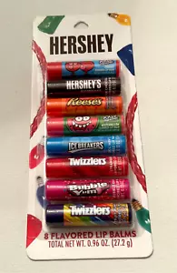 Hershey Flavored Lip Balm 8 Count - Picture 1 of 4