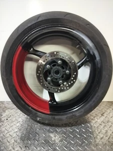 2008-2009 SUZUKI GSXR 600 GSXR 750 OEM REAR WHEEL STRAIGHT!! - Picture 1 of 11