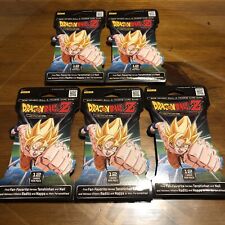 5 X Dragon Ball Z Heroes and Villains Sleeved Booster Packs DBZ Panini 2015