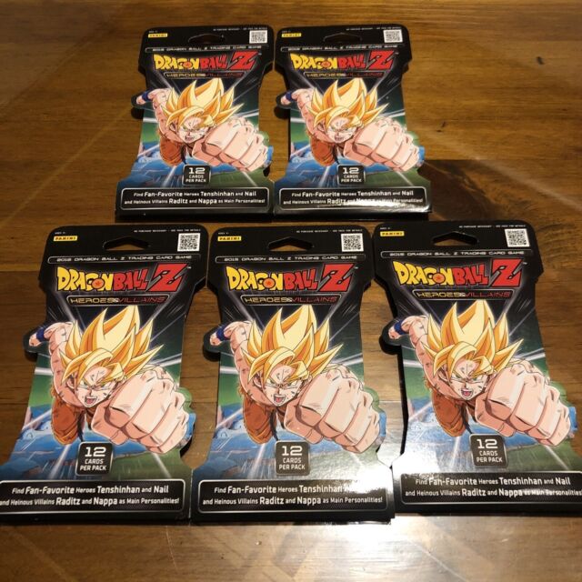 1990s DRAGON BALL Z Trading Cards Pack by Panini Spanish 