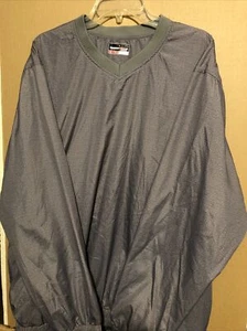 Grand Slam Performance Pullover Windbreaker Jacket - Size XL Mens - Gray New - Picture 1 of 5