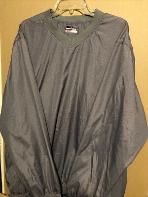 Grand Slam Performance Pullover Windbreaker Jacket - Size XL Mens -  Gray New - Image 1 of 4