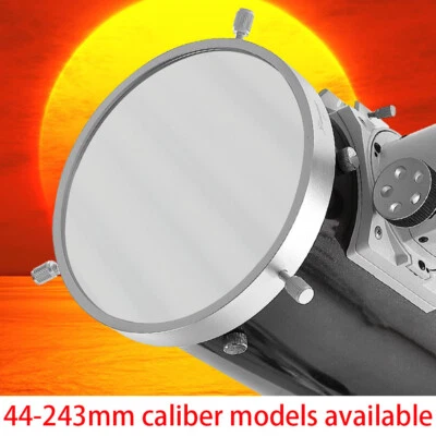 44-243mm Solar Filter Film for Objective Lens Telescope/spotting scope/Camera - Image 1 of 4