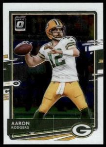 2020 Donruss Optic #38 Aaron Rodgers Green Bay Packers - Picture 1 of 2