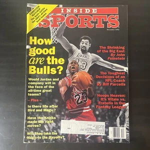 INSIDE SPORTS Dic 1992 "¿Qué tan buenos son los Bulls?" Michael Jordan/Wilt Chamberlain - Imagen 1 de 2