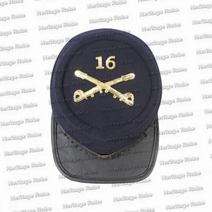 US Civil War Union 16th Cavalry Kepi Hat All Sizes DDP - No Tariff - Picture 1 of 5