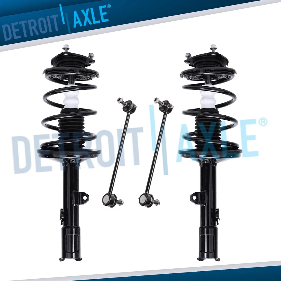 Barras estabilizadoras de muelles helicoidales de puntales delanteros AWD para Toyota RAV4 2001 2002 2003 2004 2005 Foto 1 de 4