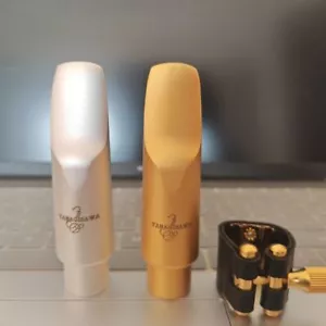 Oferta Especial Saxofón Boquilla Metal Oro Alto Nº6 ---- - Imagen 1 de 5