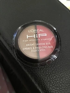 L'OREAL NEW  HIP BRIGHT  EYE SHADOW DUO ADVENTUROUS 114 - Picture 1 of 2
