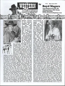 Western Clippings- Issue #131 - B Western Movie Fanzine- - Picture 1 of 2
