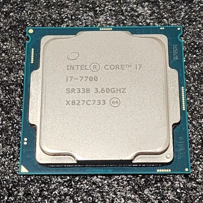 CPU Intel Core i7 7700 3.6 GHz 4 cores 8 threads KabyLake PC parts Intel operati - Image 1 of 4
