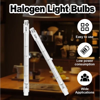 Dimmbar R7s Halogenlampen 1500w/1000w/500w/100w/60w Dimmabled LED Glühbirne Warm - Bild 1 von 4