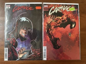 RARO Lote Variante Carnage #3 y #5 1:25 | Fundas de Terror Stegman y Silva Casi Nuevas | - Imagen 1 de 3
