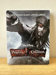 Pirates of the Caribbean: At World's End (Blu-ray, 2009) Steelbook RARE OOP MINT - Picture 1 of 4