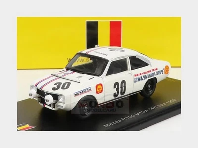 1:43 SPARK Mazda R100 M10A #30 24H Spa 1969 Helde H.De Fierlant White Red SB493 - Immagine 1 di 2