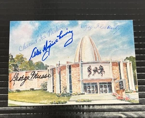 George Musso Autographed Photo 6x4 Multiple Autographs - Picture 1 of 1