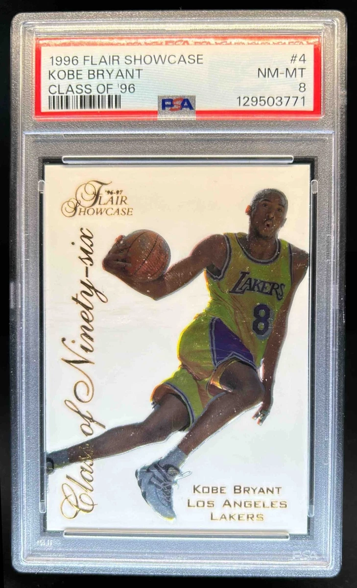 Kobe Bryant 8 Graded Rookie Basketball Trading Cards & Accessories