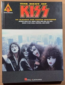 THE BEST OF KISS Music Book Songbooks Tab - Picture 1 of 8
