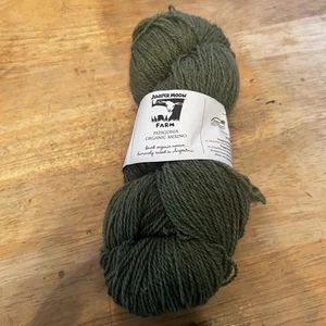 Juniper Moon Farm-Patagonia Organic Merino, Green Wasabi, 100 % Wool, 382 Yards - Picture 1 of 6