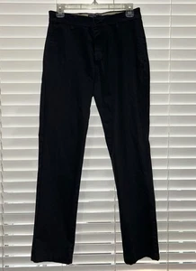 Men’s Dockers Signature Khakis Flex Comfort Black Pants 28x30 Slim - Picture 1 of 6