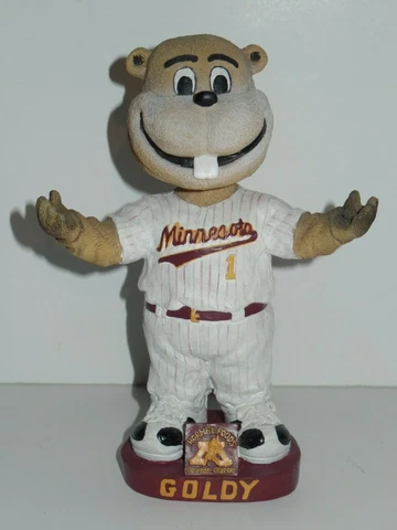 Minnesota Golden Gophers Bobblehead Goldy Mascot Baseball University NCAA Cover