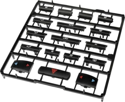 Juego de repuesto de botones de control de clima SAAB para Saab 9-3, 9-5 2003-07-08 Foto 1 de 4