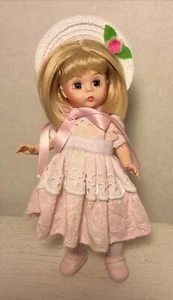 Vintage Madame Alexander 8" Easter Cheer Doll No. 49185 All Original Bent Knee - Picture 1 of 11