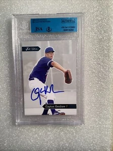 Clayton Kershaw signiert 2006 Just Minor Rookies Auto LA Dodgers - Bild 1 von 7