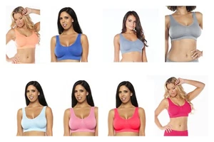Various Colors and Sizes Genuine Ahh Bra Style 9588 Seamless Leisure Lingerie - Picture 1 of 7