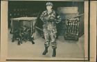 PFC Francine Benedict guards a display of Sovie... - Vintage Photograph 1214149