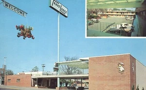 Postal publicitaria de Travelodge Vancouver Washington 1963 - Imagen 1 de 2