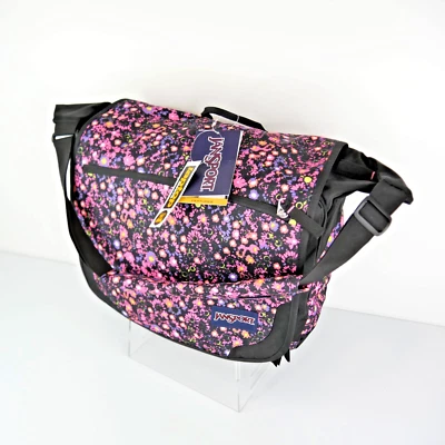 Jansport Bolso Laptop Messinger Floral Correa Ajustable Única 15 pulgadas Bolso para Laptop Foto 1 de 4
