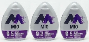 3x Mio BERRY POMEGRANATE Liquid Water Enhancer Drink Mix Drops 72 SERVINGS TOTAL - Picture 1 of 2