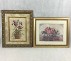 Vivian Flasch Amaryllis & C. Winterle Olson Lot of 2 Floral Framed Prints