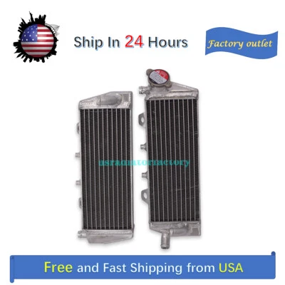 Radiador todo aluminio para KTM 2013-2018 125 150 200 250 350 450 (L+R) Foto 1 de 4