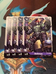 Digimon TCG Singles - Boltmon x4 - BT3-089 - Uncommon - NM - Playset - Picture 1 of 1